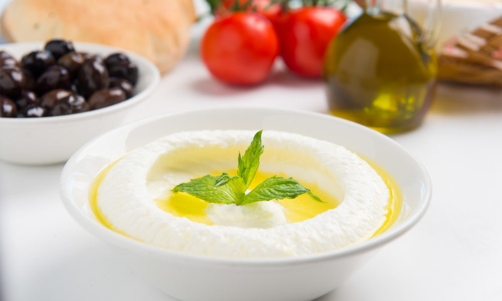 Labneh With Garlic Kababji Arabia Authentic Lebanese Grill